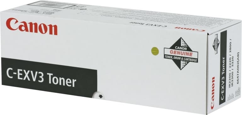 Toner Original Canon Black, EXV3, pentru IR 2200|IR 2200I|IR 2220|IR 2800|IR 3300|IR 3300I|IR 3320|IR 3320I, 15K,NOPP, "CF6647A002AA"