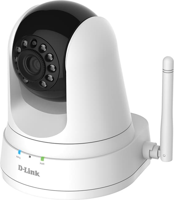 CAMERA IP D-Link, cube, pt. interior, dist. IR 8 m, tip lentila fixa 2.3 mm, 0.3 Mpx, cu fir | wi-fi, microfon da, PoE nu, carcasa plastic, slot SD card nu, "DCS-5000L" — miniatură