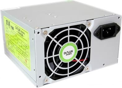 SURSA DELUX 450 (230W for 450W Desktop PC), Fan 8cm, Conector 20+4 pini, 2xSATA, 2xMolex, Switch ON/OFF "DLP-23MS"