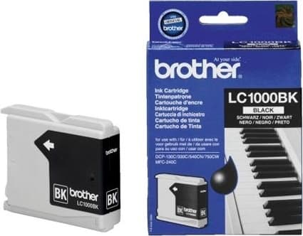 Cartus Cerneala Original Brother Black, LC1000BK, pentru DCP-130C|330C|540, 500, "LC1000BK"
