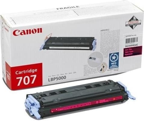 Toner Original Canon Magenta, CRG-707M, pentru LBP 5000|LBP 5100, 2K, "CR9422A004AA"