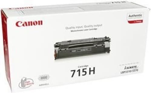 Toner Original Canon Black, CRG-715H, pentru LBP-3310|LBP-3370, 7K, "CR1976B002AA"