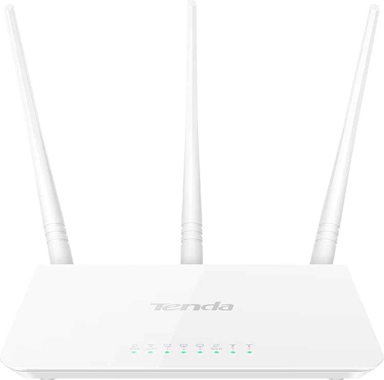 ROUTER TENDA wireless 300Mbps, 3 porturi 10/100Mbps, 3 antene externe, "F3" 45505349 - 474965