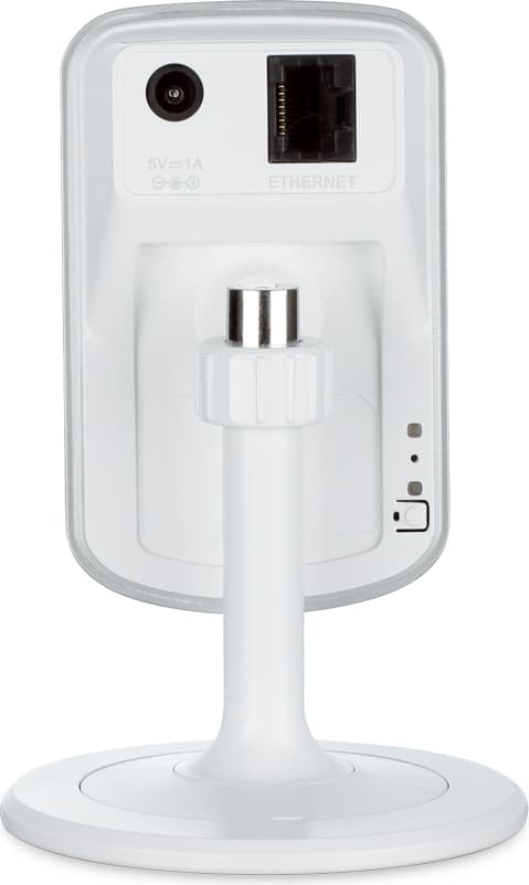 CAMERA IP D-Link, stand, pt. interior, dist. IR 5 m, tip lentila fixa 3.15 mm, 0.3 Mpx, cu fir | wi-fi, microfon da, PoE nu, carcasa plastic, slot SD card nu, "DCS-933L" — miniatură