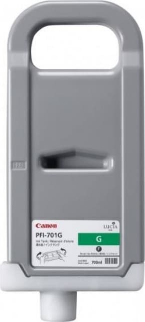Cartus Cerneala Original Canon Green, PFI-701G, pentru IPF 8000|8100|9000|9100,NOPP, "CF0907B001AA"