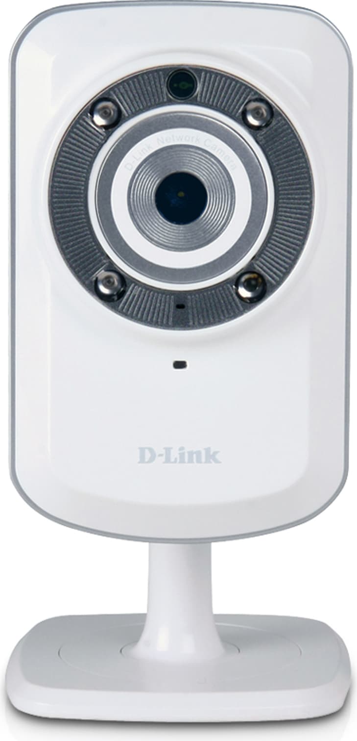CAMERA IP D-Link, stand, pt. interior, dist. IR 5 m, tip lentila fixa 5.01 mm, 0.3 Mpx, cu fir | wi-fi, microfon da, PoE nu, carcasa plastic, slot SD card nu, "DCS-932L"