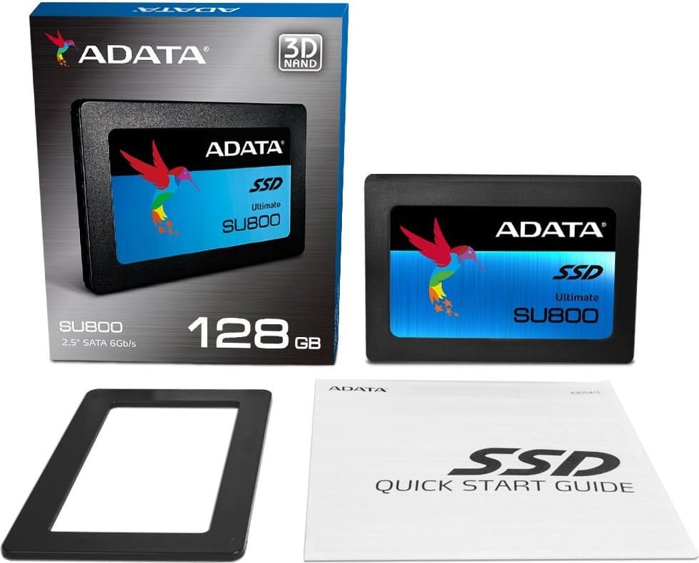 SSD ADATA, Ultimate SU800, 128 GB, 2.5 inch, S-ATA 3, 3D TLC Nand, R/W: 560/520 MB/s, "ASU800SS-128GT-C" — miniatură