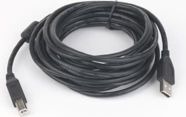 CABLU USB GEMBIRD pt. imprimanta, USB 2.0 (T) la USB 2.0 Type-B (T), 3m, conectori auriti, negru, "CCP-USB2-AMBM-10" / 45505978