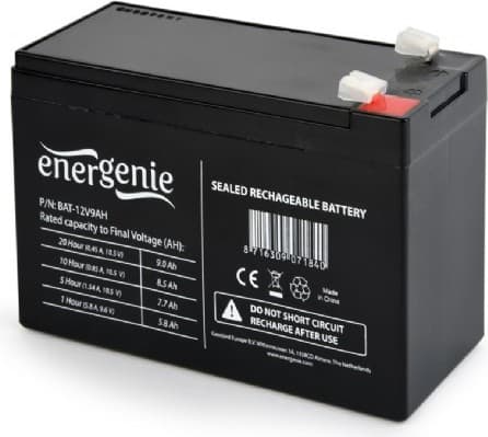 ACUMULATOR UPS GEMBIRD 12V / 9Ah, terminal F2(T2), dimensiune: 151x65x94mm, inaltime+terminal: 100mm, "BAT-12V9AH"