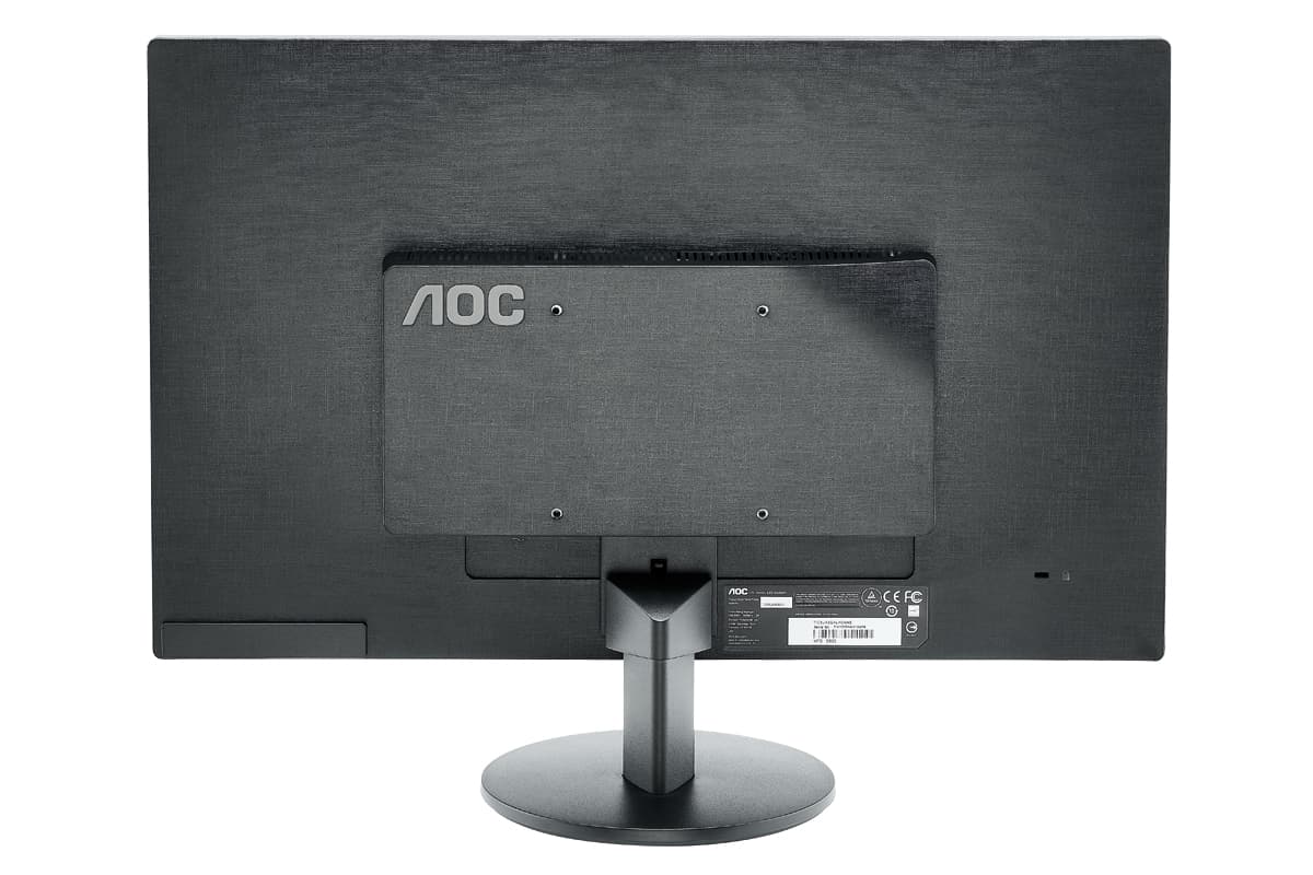 MONITOR AOC 23.6", home, office, MVA, Full HD (1920 x 1080), Wide, 250 cd/mp, 5 ms, VGA, DVI, "M2470SWDA2" — miniatură
