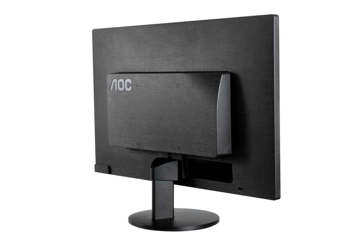MONITOR AOC 23.6", home, office, MVA, Full HD (1920 x 1080), Wide, 250 cd/mp, 5 ms, VGA, DVI, "M2470SWDA2" — miniatură
