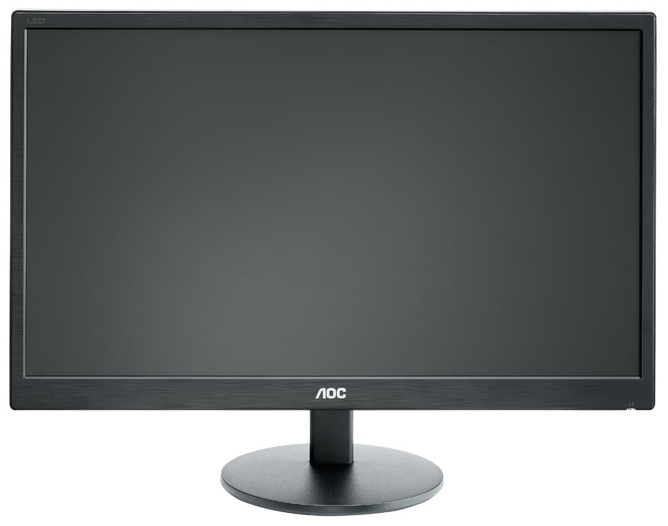 MONITOR AOC 23.6", home, office, MVA, Full HD (1920 x 1080), Wide, 250 cd/mp, 5 ms, VGA, DVI, "M2470SWDA2" — miniatură