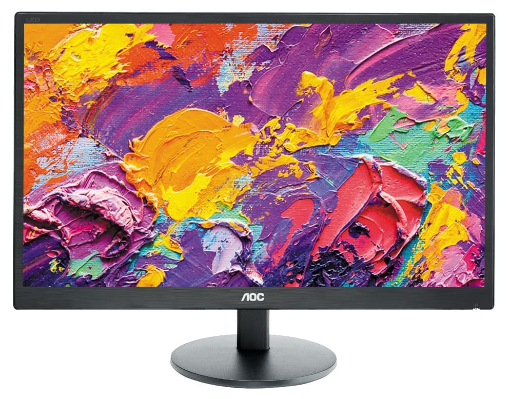 MONITOR AOC 23.6", home, office, MVA, Full HD (1920 x 1080), Wide, 250 cd/mp, 5 ms, VGA, DVI, "M2470SWDA2"