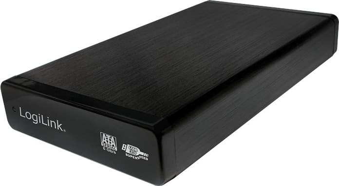 RACK extern LOGILINK, extern pt. HDD, 3.5 inch, S-ATA, interfata PC USB 3.0, aluminiu, negru, "UA0284"