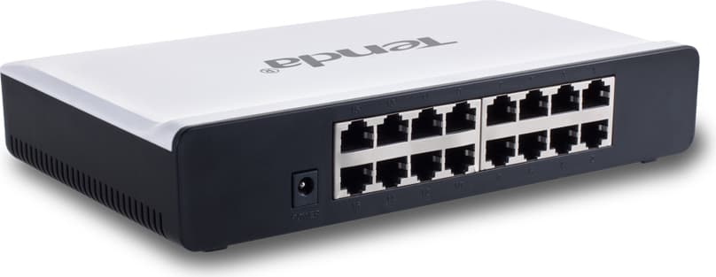 SWITCH Tenda 16 porturi 10/100 Mbps, fanless "S16" — miniatură