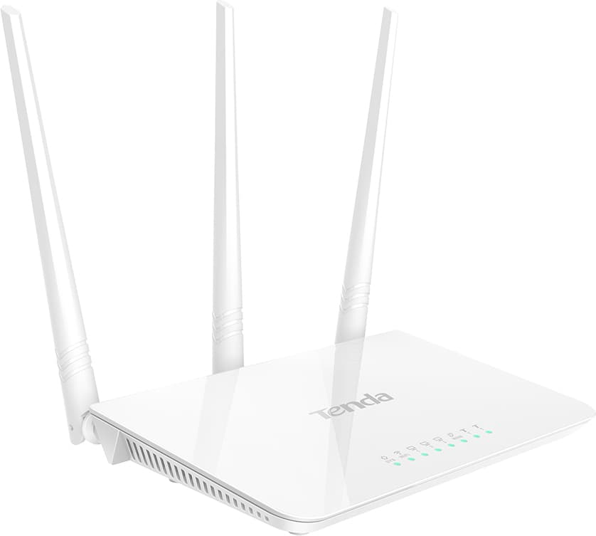 ROUTER TENDA wireless 300Mbps, 3 porturi 10/100Mbps, 3 antene externe, "F3" 45505349 - 474965 — miniatură