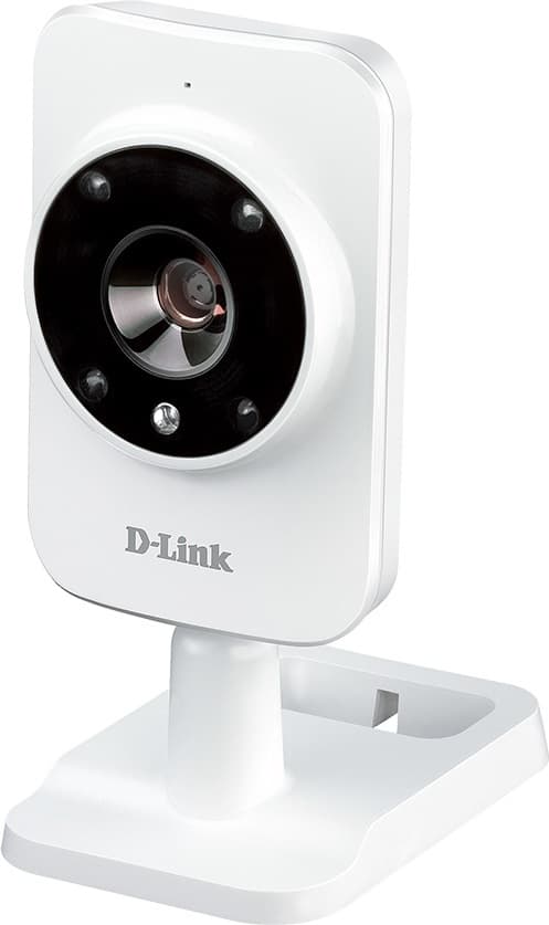 CAMERA IP D-Link, stand, pt. interior, dist. IR 5 m, tip lentila fixa 2.38 mm, 1 Mpx, wi-fi, microfon da, PoE nu, carcasa plastic, slot SD card nu, "DCS-935L" — miniatură
