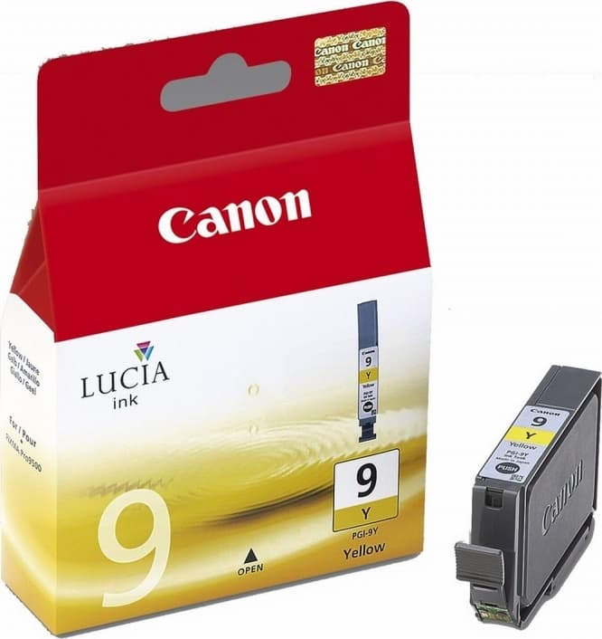 Cartus Cerneala Original Canon Yellow, PGI-9Y, pentru Pixma IX7000|MX7600|Pro 9500, "BS1037B001AA"