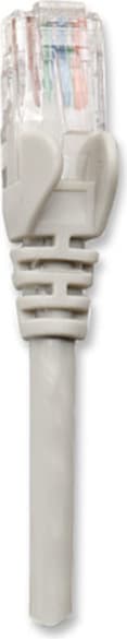PATCH CORD UTP INTELLINET Cat5e, cupru-aluminiu, 0.5 m, alb, AWG26, "318228" — miniatură