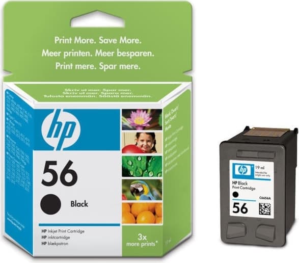Cartus Cerneala Original HP Black, nr.56, pentru DJ 450|5150|5160|5xxx|96xx|7xxx|PSC1xxx|2xxx, "C6656AE"
