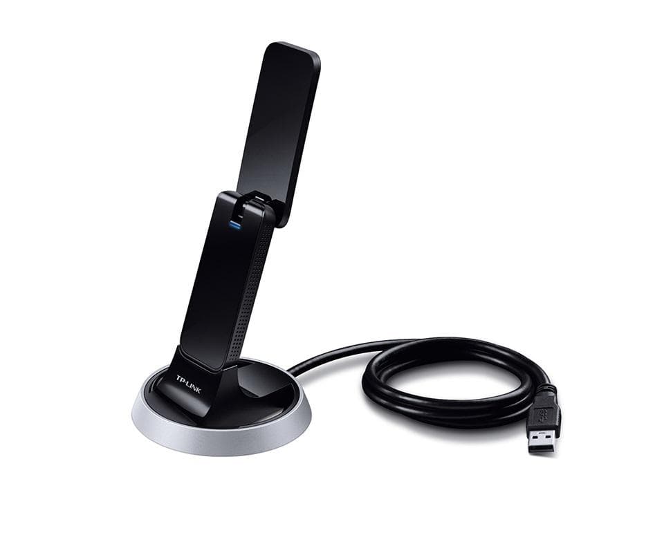 ADAPTOR RETEA TP-LINK AC1900, extern wireless 2.4 GHz | 5 GHz, USB 3.0, port, 1300 Mbps, antena interna x 1, "Archer T9UH"