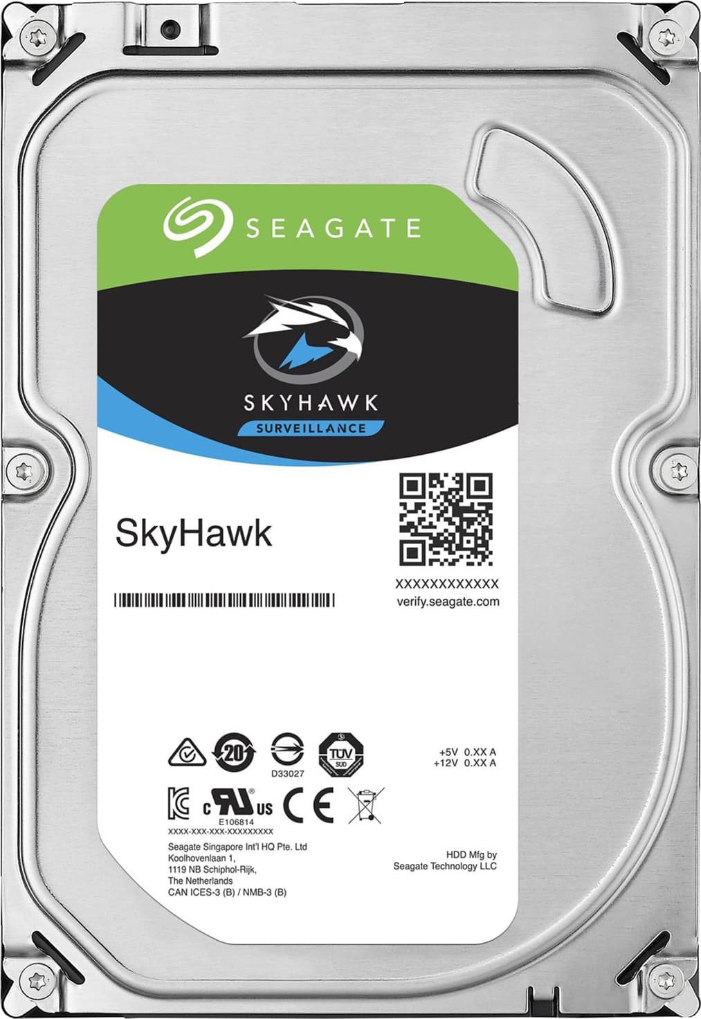 HDD SEAGATE 1 TB, SkyHawk, 5.900 rpm, buffer 64 MB, pt. supraveghere, "ST1000VX005"