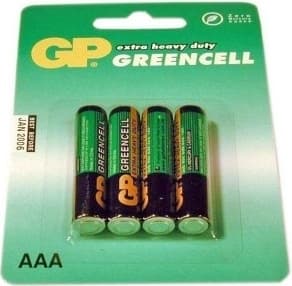 BATERIE GP BATTERIES AAA (R3), 1.5V, nealcalina, 4 buc., "GP24G-BL4"