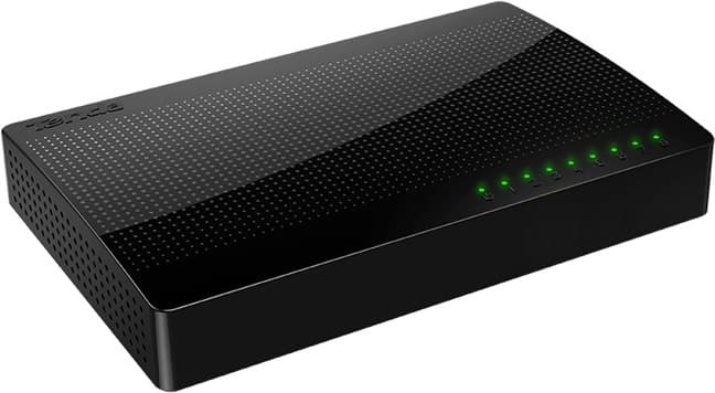 SWITCH Tenda 8 porturi Gigabit, carcasa plastic "SG108" — miniatură