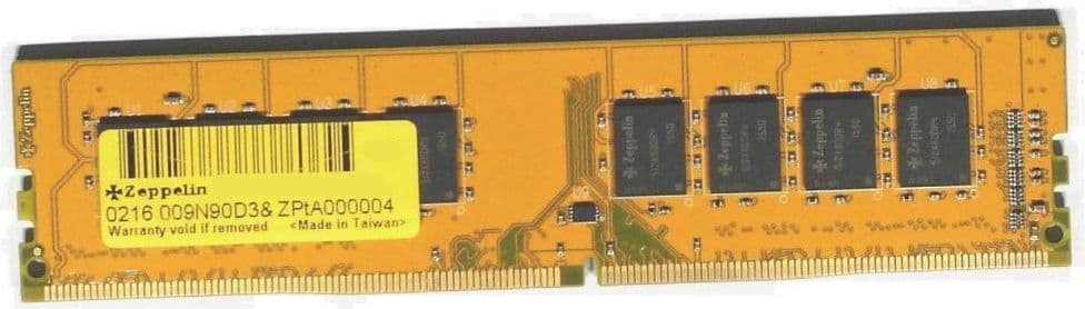 MEMORIE DDR  Zeppelin DDR4  8GB frecventa 2400 MHz, 1 modul, "ZE-DDR4-8G2400b"