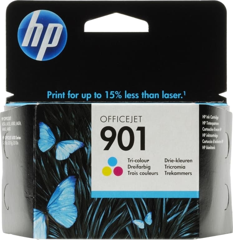 Cartus Cerneala Original HP Color, nr.901, pentru OfficeJet 4500|J4524|4580|4624|4640|4660|4680, "CC656AE"