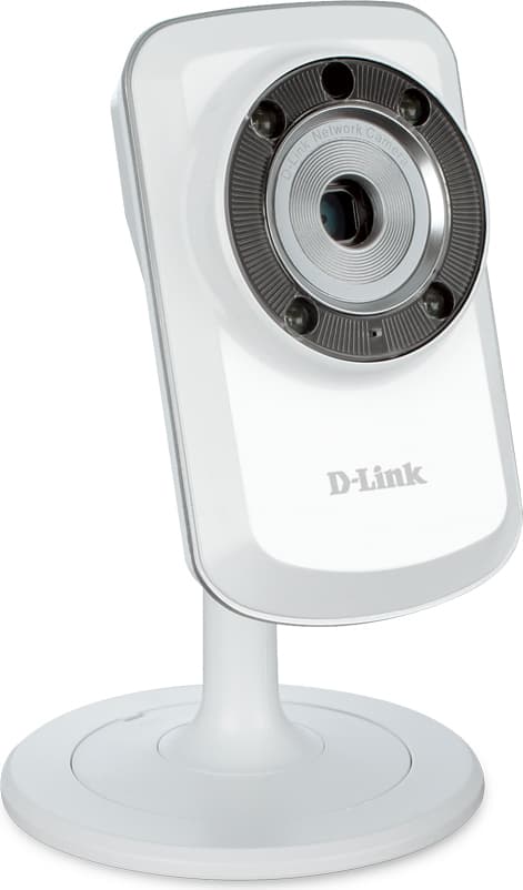 CAMERA IP D-Link, stand, pt. interior, dist. IR 5 m, tip lentila fixa 3.15 mm, 0.3 Mpx, cu fir | wi-fi, microfon da, PoE nu, carcasa plastic, slot SD card nu, "DCS-933L" — miniatură