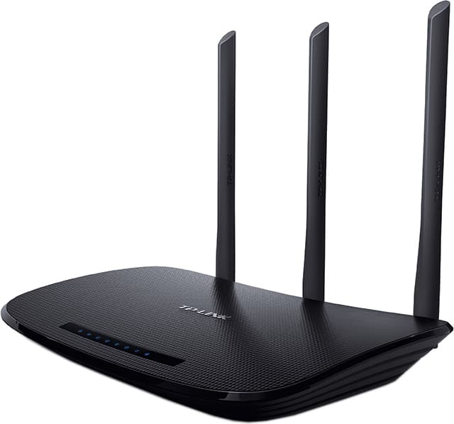 ROUTER TP-LINK wireless 450Mbps, 4 porturi 10/100Mbps, 3 antene externe, Atheros, 3T3R "TL-WR940N"/470251 45504689 — miniatură
