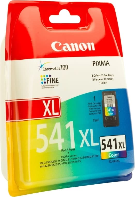 Cartus Cerneala Original Canon Color, CL-541XL, pentru Pixma MG2150|MG2250|MG3150|MG3250|MG3550|MG3650|MG4150|MG4250|MX375|MX395|MX435|MX455|MX475, 400, "BS5226B005AA"