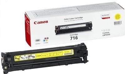 Toner Original Canon Yellow, CRG-716Y, pentru LBP-5050|MF-8030|MF-8040|MF-8050|MF-8080, 1.5K, "CR1977B002AA"