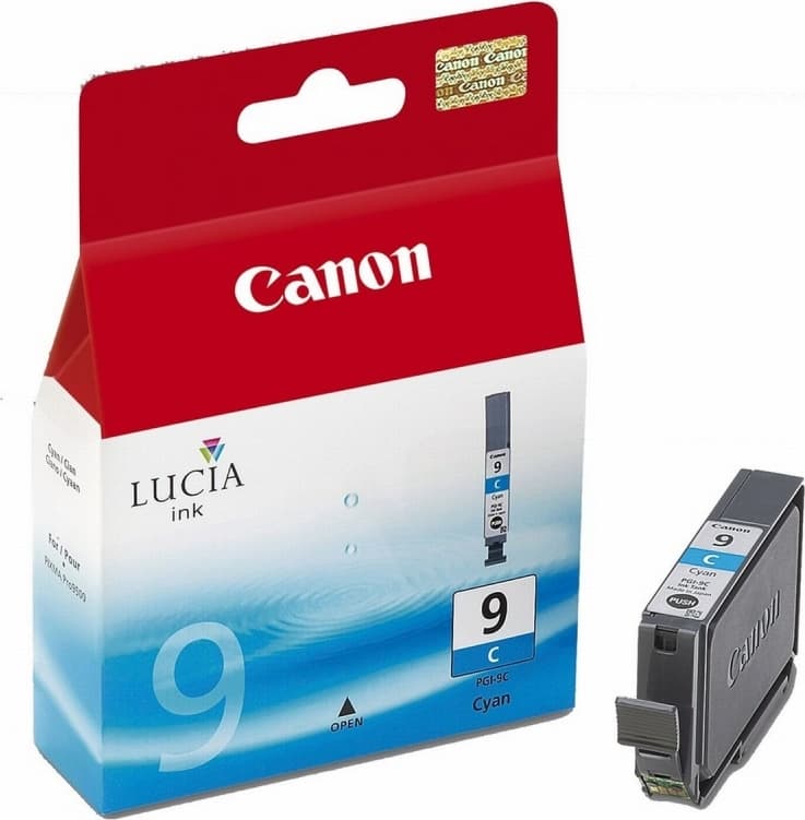 Cartus Cerneala Original Canon Cyan, PG-I9C, pentru Pixma IX7000|MX7600|Pro 9500, "BS1035B001AA"