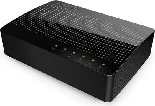 SWITCH Tenda 5 porturi Gigabit, carcasa plastic "SG105" — miniatură