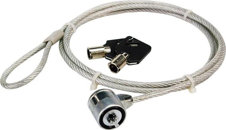 CABLU securitate LOGILINK pt. notebook, slot standard, cheie standard, 1.5m, cablu otel, "NBS003"