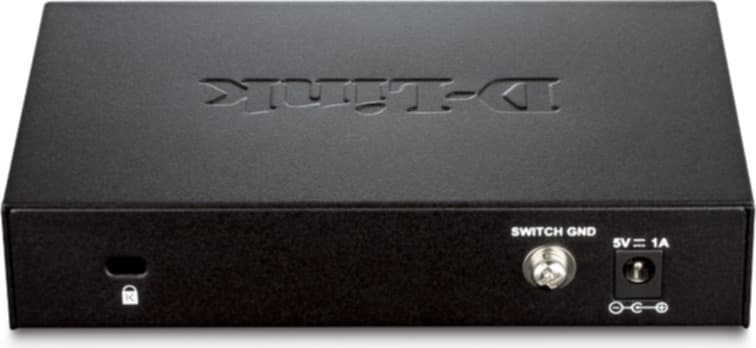 SWITCH D-LINK SMART 5 porturi Gigabit, carcasa metalica, "DGS-1100-05" — miniatură