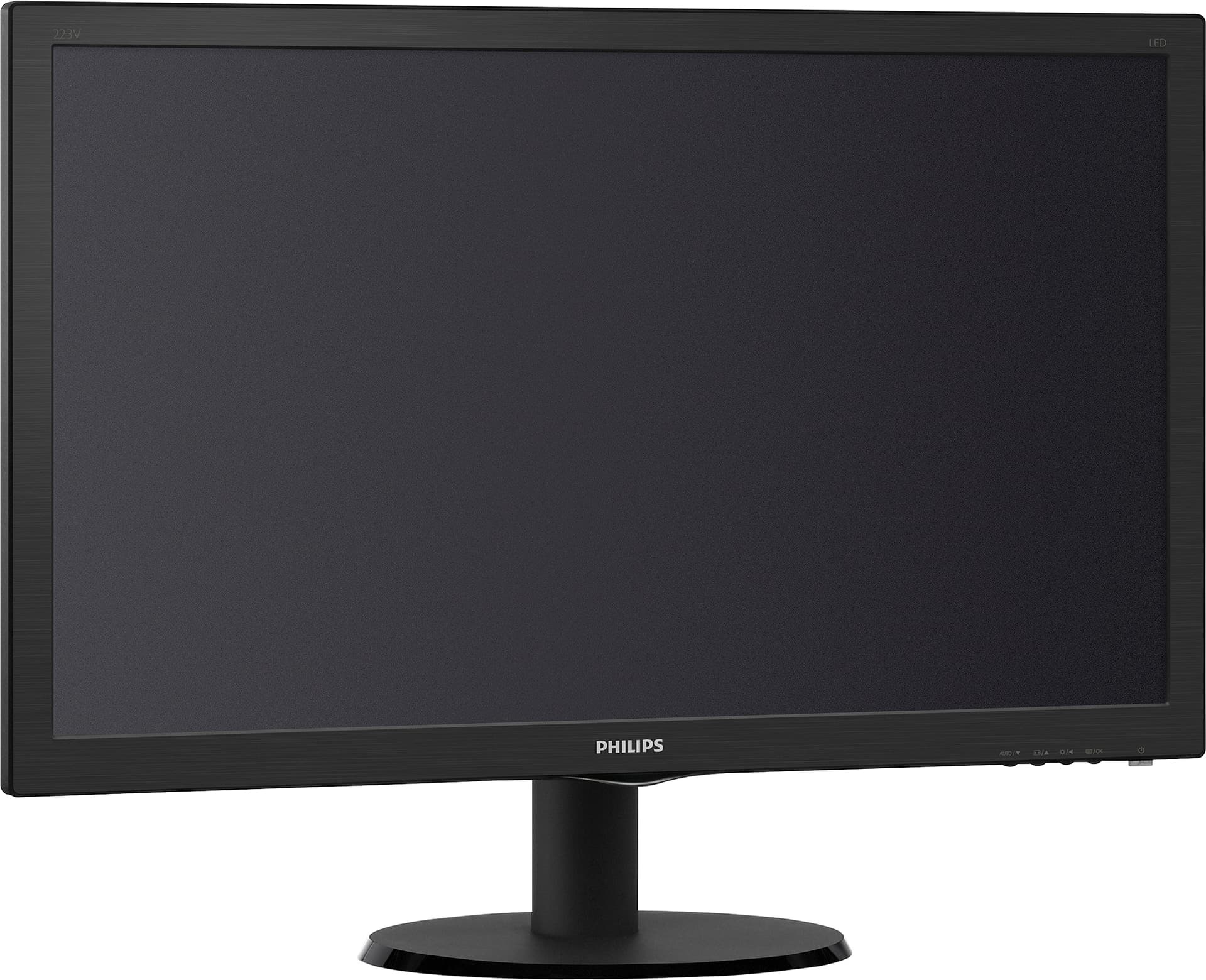 MONITOR PHILIPS 27", home, office, TN, Full HD (1920 x 1080), Wide, 300 cd/mp, 1 ms, VGA, DVI, HDMI, "273V5LHAB/00" — miniatură