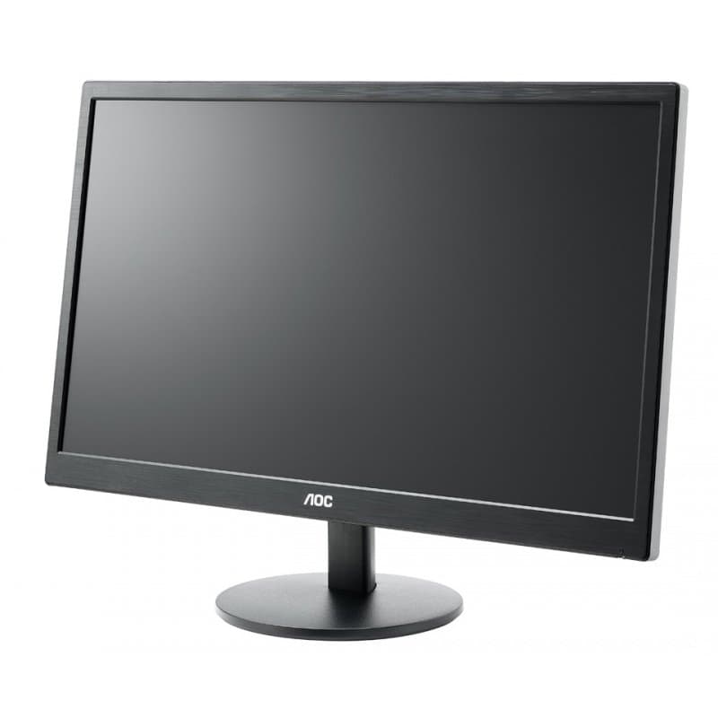 MONITOR AOC 21.5", home, office, TN, Full HD (1920 x 1080), Wide, 200 cd/mp, 5 ms, VGA, HDMI, "E2270SWHN" — miniatură