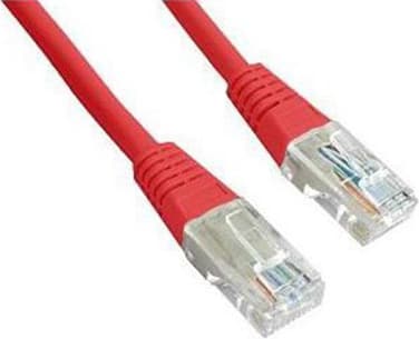 PATCH CORD UTP GEMBIRD Cat5e, cupru-aluminiu, 5 m, rosu, AWG26, "PP12-5M/R" /45505695
