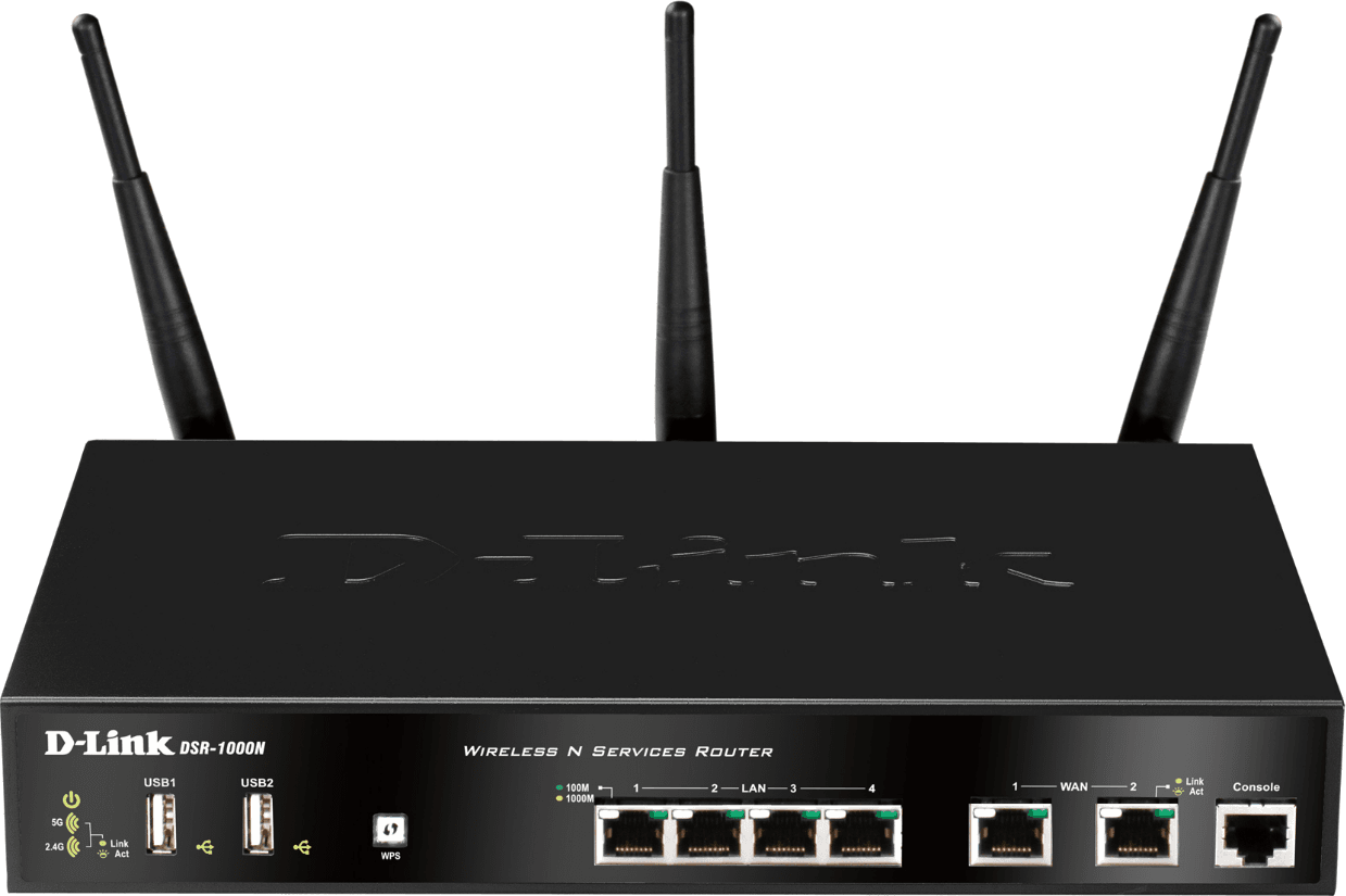 ROUTER D-LINK wireless. AC VPN, 4 porturi Gigabit, 2 porturi WAN Gigabit, 130Mbps Firewa60, 70Mbps VPN, 70 VPN tunnels