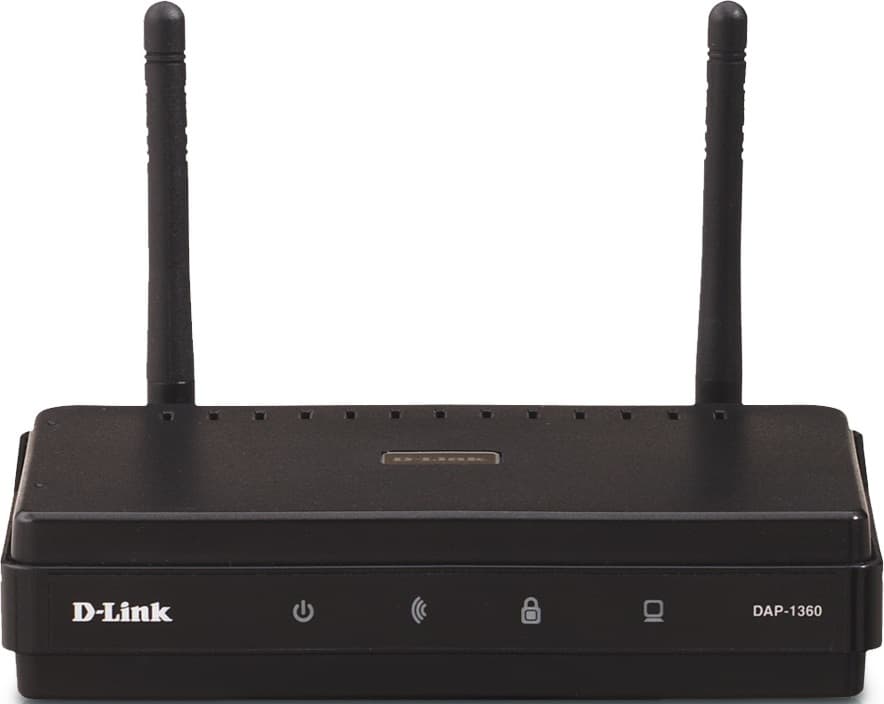 ACCESS POINT D-LINK wireless 300Mbps, port 10/100Mbps, 2 antene externe, "DAP-1360"