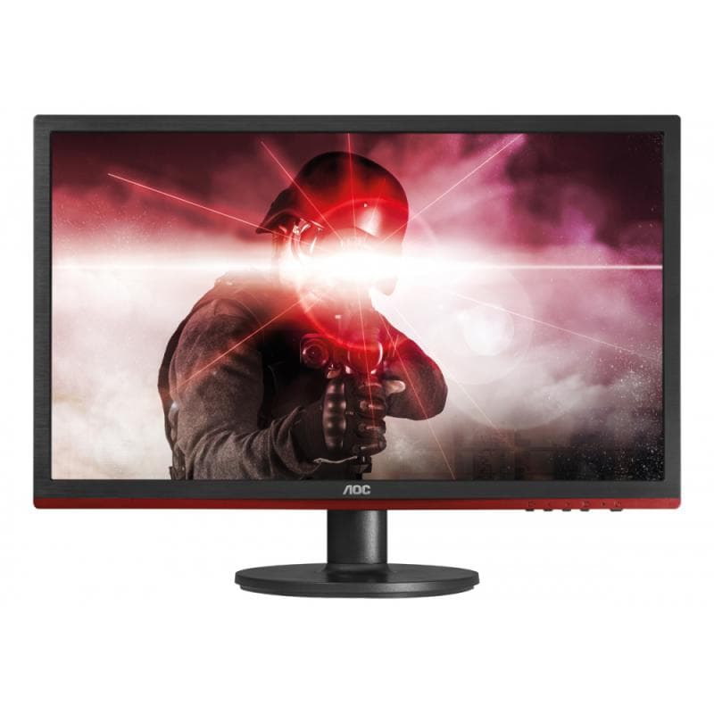 MONITOR AOC 21.5" gaming, TN, Full HD (1920 x 1080), Wide, 250 cd/mp, 1 ms, VGA, HDMI, DisplayPort, "G2260VWQ6" — miniatură