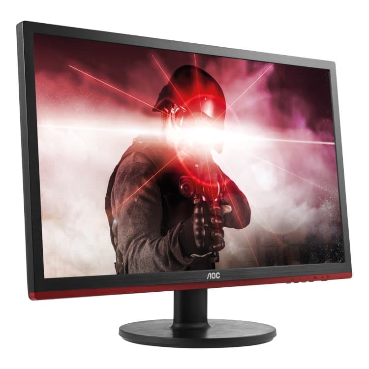MONITOR AOC 24" gaming, TN, Full HD (1920 x 1080), Wide, 250 cd/mp, 1 ms, VGA, HDMI, DisplayPort, "G2460VQ6"