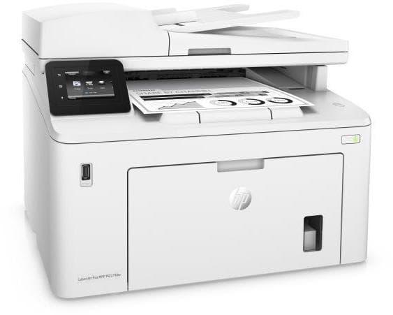 Multifunctional Laser Mono HP M227fdw MFP, A4, Functii: Impr.|Scan.|Cop.|Fax, Viteza de Printare Monocrom: 28ppm, Conectiv:USB|Ret|WiFi, Duplex:Da, ADF:ADF "G3Q75A"