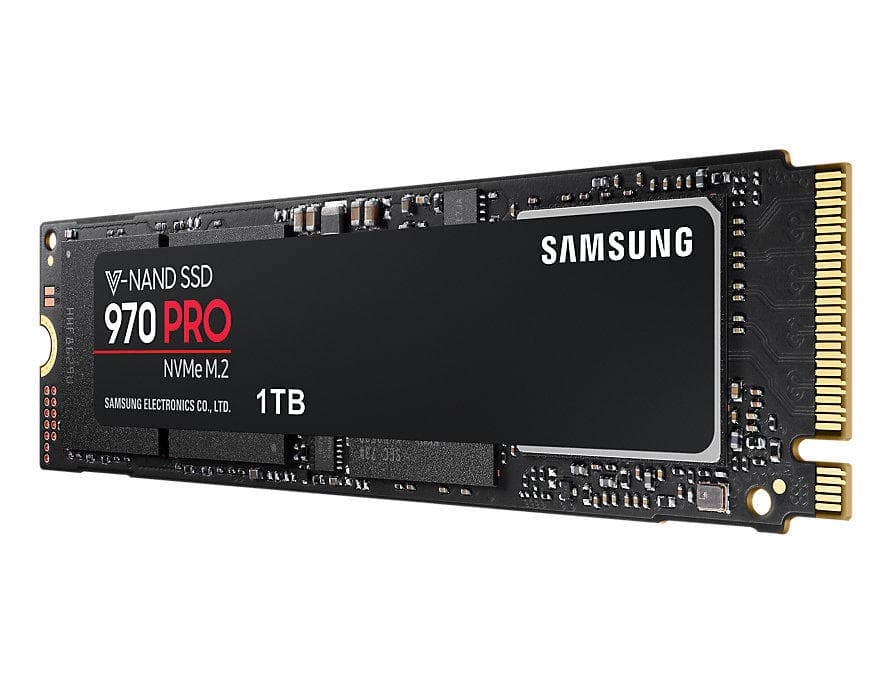 SSD SAMSUNG, Gen3 x 4, 970 PRO, 1 TB, M.2, PCIe Gen3.0 x4, V-Nand 2bit MLC, R/W: 3500/2700 MB/s, "MZ-V7P1T0BW" — miniatură