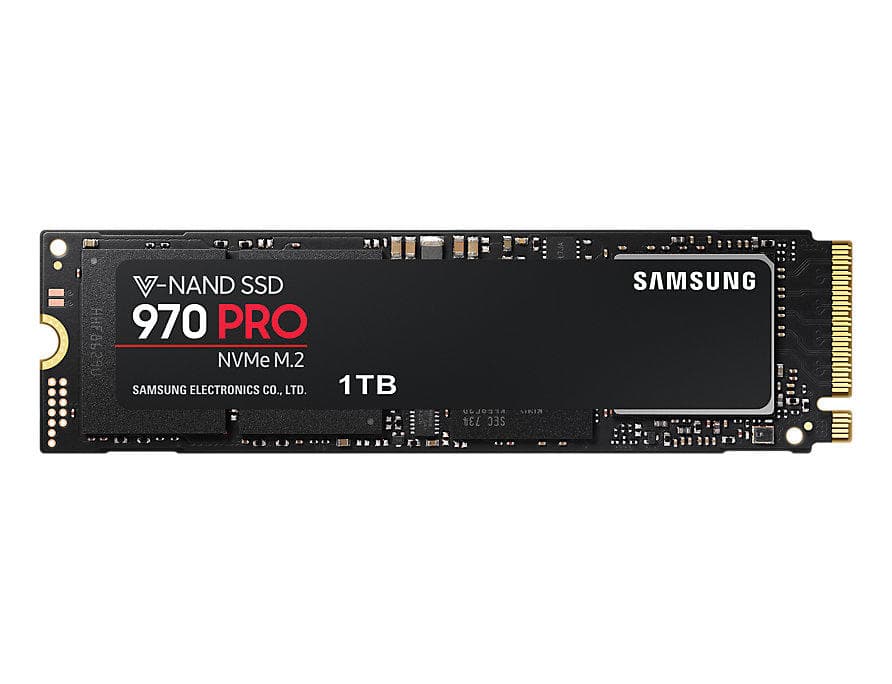 SSD SAMSUNG, Gen3 x 4, 970 PRO, 1 TB, M.2, PCIe Gen3.0 x4, V-Nand 2bit MLC, R/W: 3500/2700 MB/s, "MZ-V7P1T0BW"