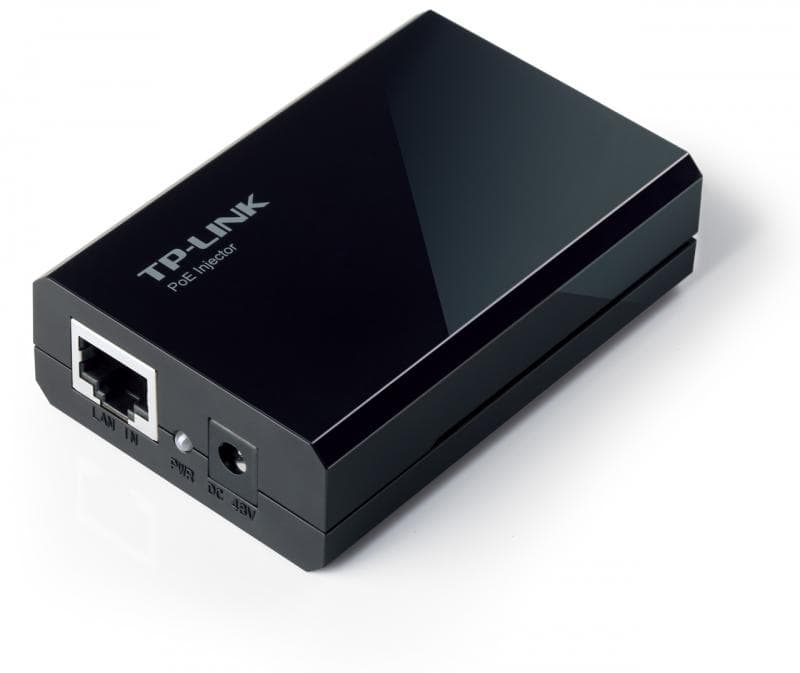 INJECTOR PoE TP-LINK 2 porturi Gigabit, compatibil IEEE 802.3af, alimentare 5V/12V, carcasa plastic, "TL-PoE150S" — miniatură