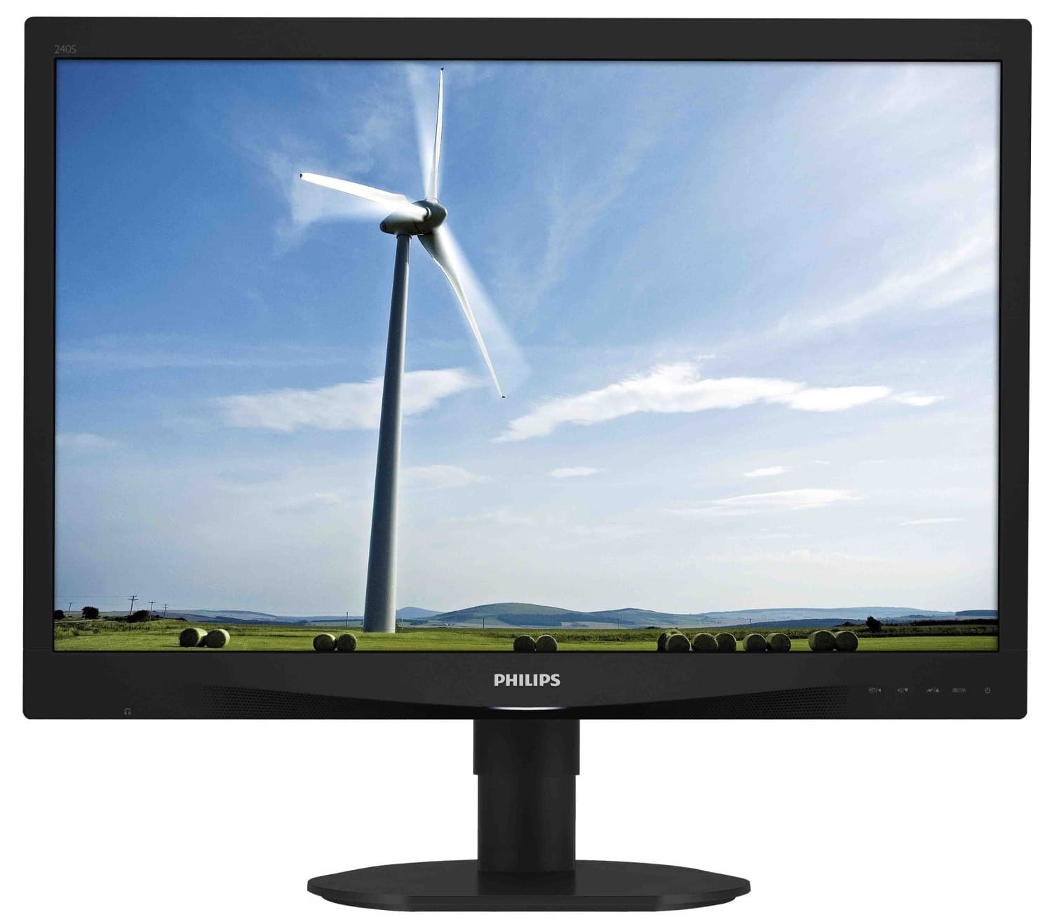 MONITOR PHILIPS 24", home, office, IPS, Full HD (1920 x 1080), Wide, 250 cd/mp, 5 ms, VGA, DVI, DisplayPort, "240S4QYMB/00"